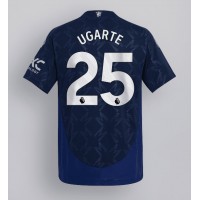 Dres Manchester United Manuel Ugarte #25 Gostujuci 2024-25 Kratak Rukav